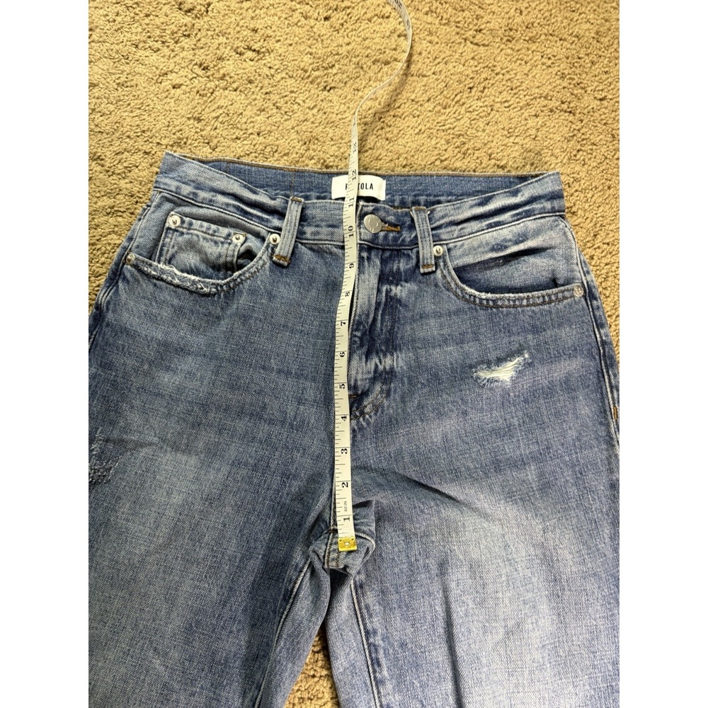 Pistola Jeans Women 26 Distressed Straight Leg Hi-Rise Grunge - Picture 6 of 8